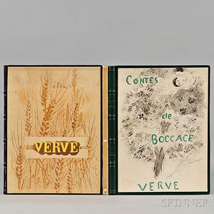 Verve: Marc Chagall (1887-1985) and Georges Braque (1882-1963)