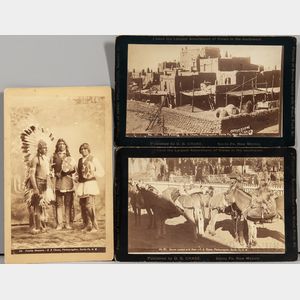 Three Southwest Cabinet Cards