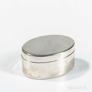 Tiffany & Co. Sterling Silver Shaker-style Box
