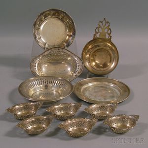 Eleven Pieces of Sterling Silver Tableware