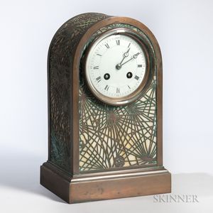 Tiffany Studios Pine Needle Clock