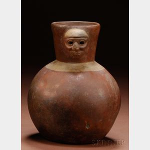 Pre-Columbian Painted Pottery Vessel