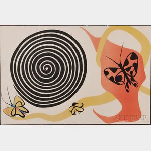 Alexander Calder (American, 1898-1976) Butterflies and Swirls