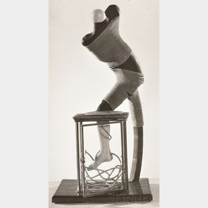 Dora Maar (French, 1907-1997) Untitled (Oscar Dominguez Sculpture)