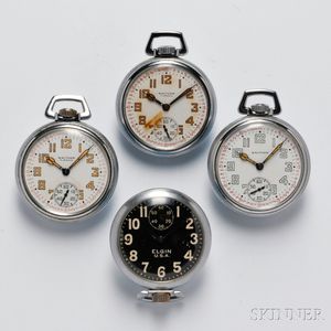 Four American Pocket Watches