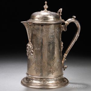 Victorian Sterling Silver Flagon