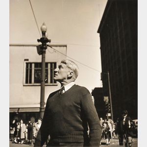 Walker Evans (American, 1903-1975) Street Portrait, Chicago