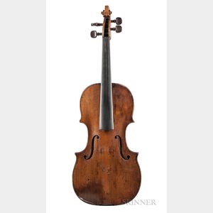 German Violin, Ascribed to David Hopf, Klingenthal