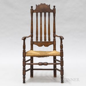 Federal Maple Bannister-back Armchair