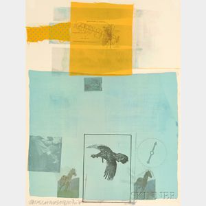Robert Rauschenberg (American, 1925-2008) Why You Can't Tell #I