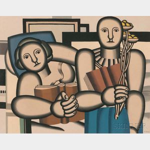 After Fernand Léger (French, 1881-1955) La lecture