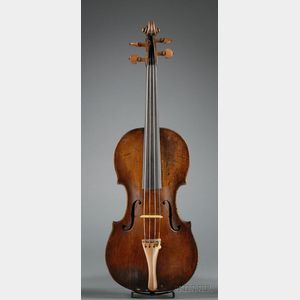 German Violin, Mittenwald, c. 1750