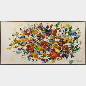 Helen Covensky (Polish/American, 1925-2007) Flowers