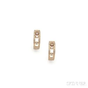 18kt Gold and Diamond Earrings, Messika