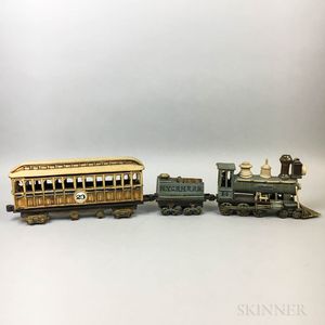 Charles D. Forster Ceramic Victorian Train