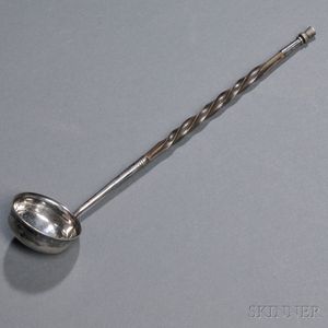 Victorian Silver Toddy Spoon