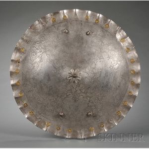 Steel 17th Century-style Spiked Shield