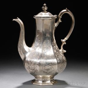 Victorian Sterling Silver Coffeepot