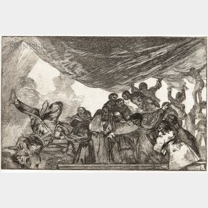 Francisco José de Goya y Lucientes (Spanish, 1746-1828) Disparate Claro