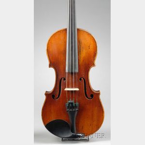 Violin, probably Czech, c. 1900