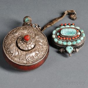 Two Amulet Boxes, Gau