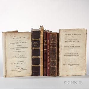 Burke, Edmund (1729-1797) Seven Titles.