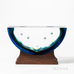 Steven Weinberg (American, b. 1954) Art Glass Sculpture