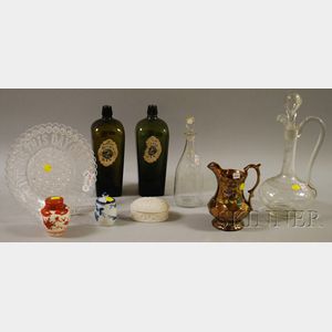 Group of Assorted Glass and Ceramic Items