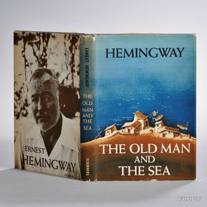 Hemingway, Ernest (1899-1961) The Old Man and the Sea, First Edition, Signed by Joe DiMaggio.