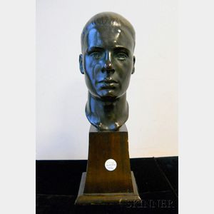 Anglo-American School, 20th Century Head of a Man