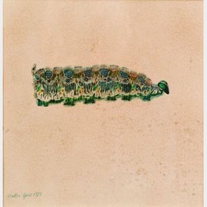Walter Spies (German, 1895-1942) Caterpillar