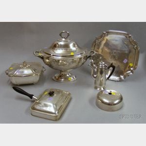 Group of Silver Plated Items