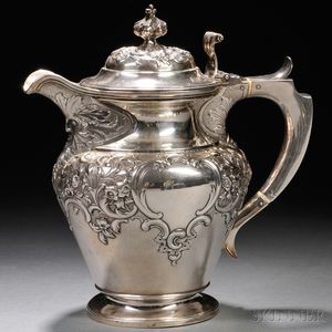 Victorian Sterling Silver Water Pitcher