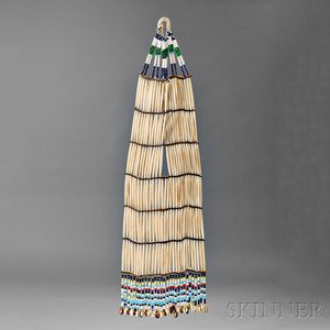Sioux Woman's Hairpipe Necklace