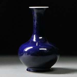 Blue Monochrome Vase