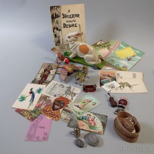 Small Group of Toys and Miniature Items