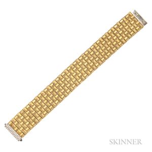 18kt Gold and Diamond "Appassionata" Bracelet, Robert Coin