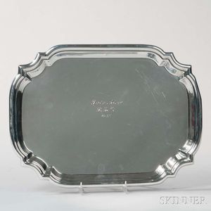 Poole Sterling Silver Trophy Tray