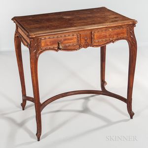 Louis XV-style Walnut Dressing Table