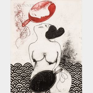 Mayumi Oda (Japanese, b. 1941) Birth of Venus