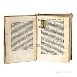 Pius II, Pope [aka Aeneas Sylvius Piccolomini] (1405-1464) Edited by Nicolaus de Wyle (1410-1479) Epistolae Familiares. De Duobus amant