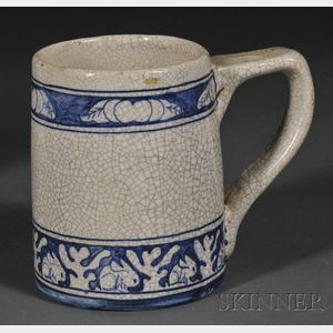 Dedham Pottery Handled Mug