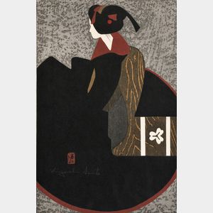 Kiyoshi Saito (Japanese, 1907-1997) Maiko