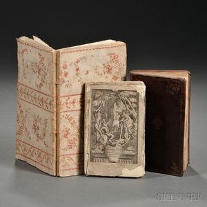 Dutch, Early Printed Books, Three Volumes, 1733-1790.
