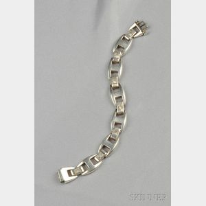 Sterling Silver Bracelet, Hermes