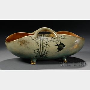 Rookwood Pottery Basket-form Vase