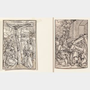 Schäufelein, Hans Leonhard (c. 1480-1540) Three Woodcuts of the Crucifixion, c. 1505.
