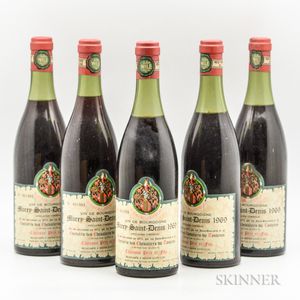 Chanson Morey St. Denis 1969, 5 bottles