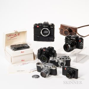 Seven Leica Cameras