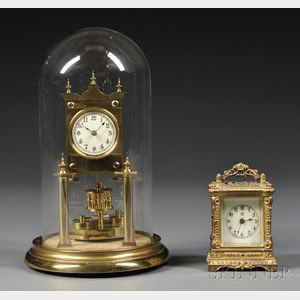 400-day Clock and Waterbury Repeating Carriage Clock